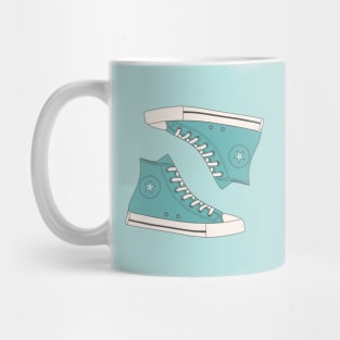 Green High Top Sneakers Mug